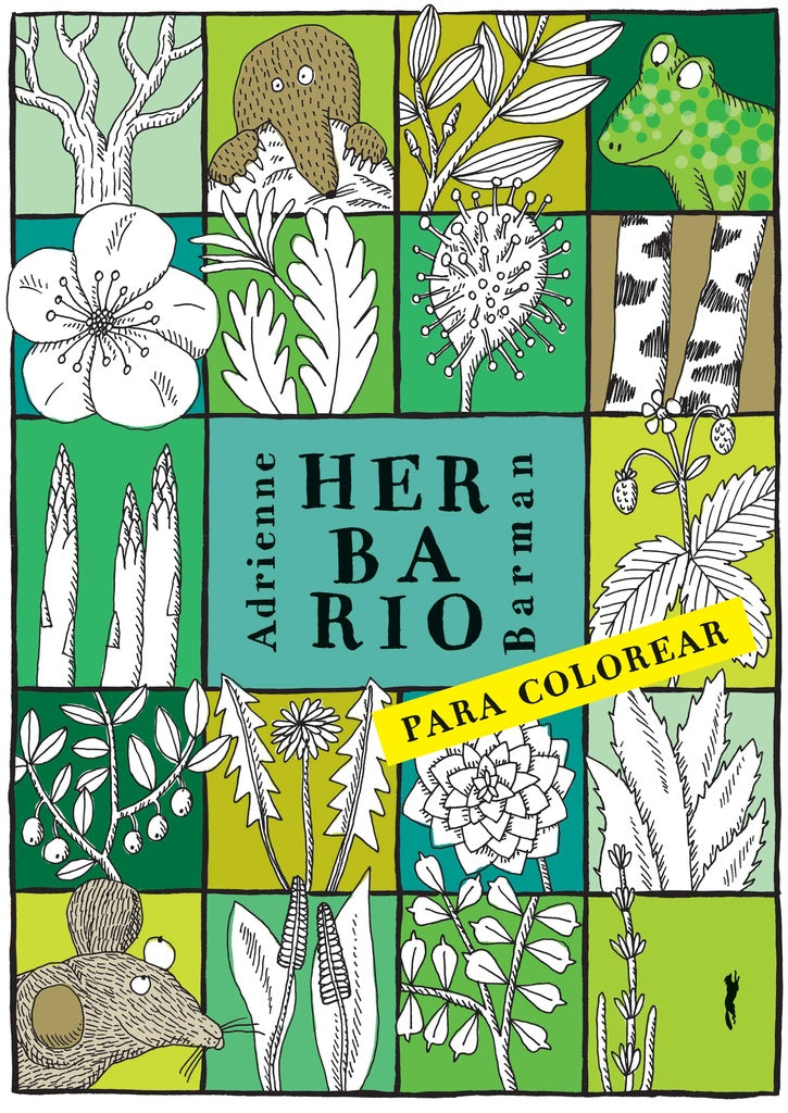 Herbario para colorear | Adrienne Barman
