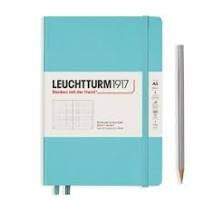 Medium A5 249p HC Aquamarine Punt | Libreta Leuchtturm