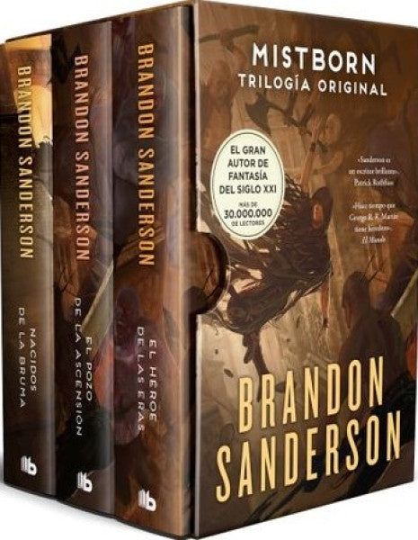Estuche trilogía original Mistborn | Brandon Sanderson