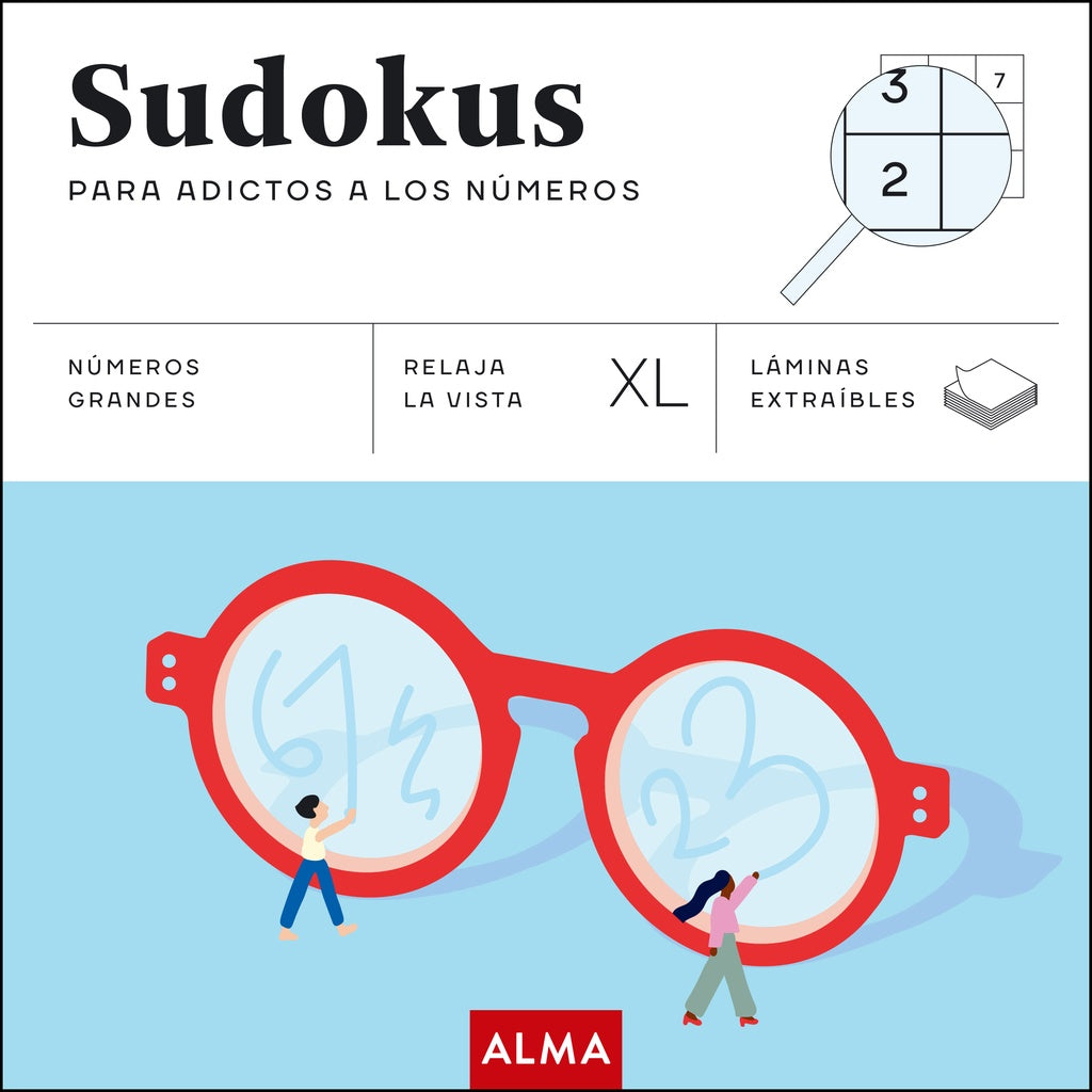 Sudokus XL para adictos a los números | AA. VV.