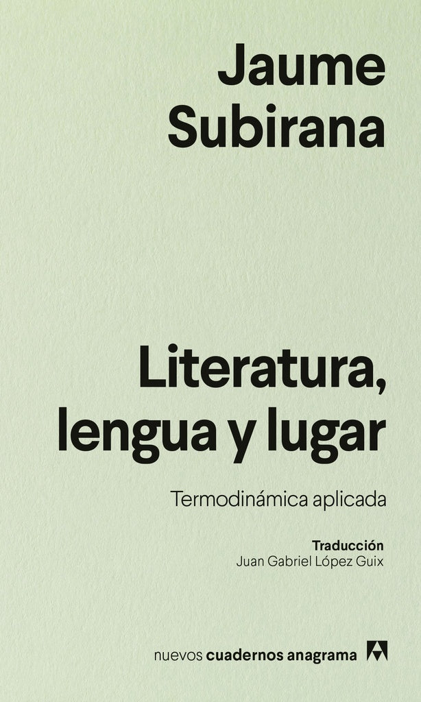 Literatura, lengua y lugar | Jaume Subirana