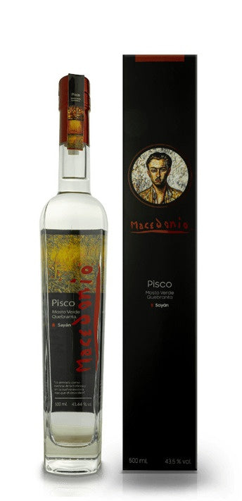 Macedonio | Bodegas RAS | Pisco Mosto Verde | Perú | Quebranta, Mosto Verde