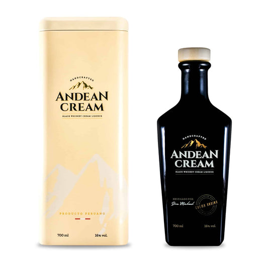 Black Whiskey Andean Cream | Don Michael | Crema de Whiskey | 700 ml | Perú | Maiz morado o maiz negro