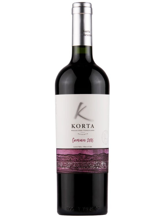 Korta Reserve | Korta Wines | Vino Tinto | Lontue  | Carmenere