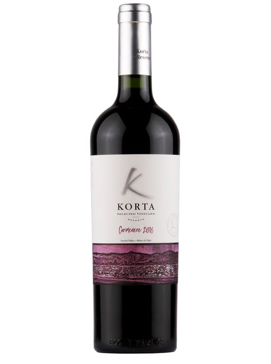 Korta Reserve | Korta Wines | Vino Tinto | Lontue  | Carmenere