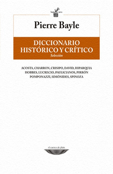 Diccionario Histórico y Filosófico | Pierre Bayle