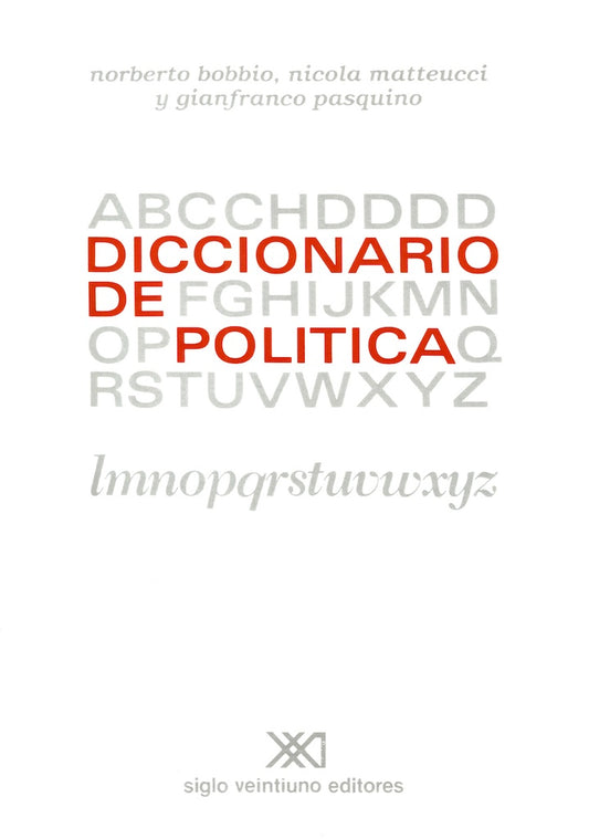 Diccionario De Politica (2 Tomos) | Norberto Bobbio
