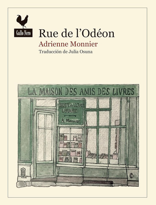 Rue de L'Odeon | Adrienne Monnier