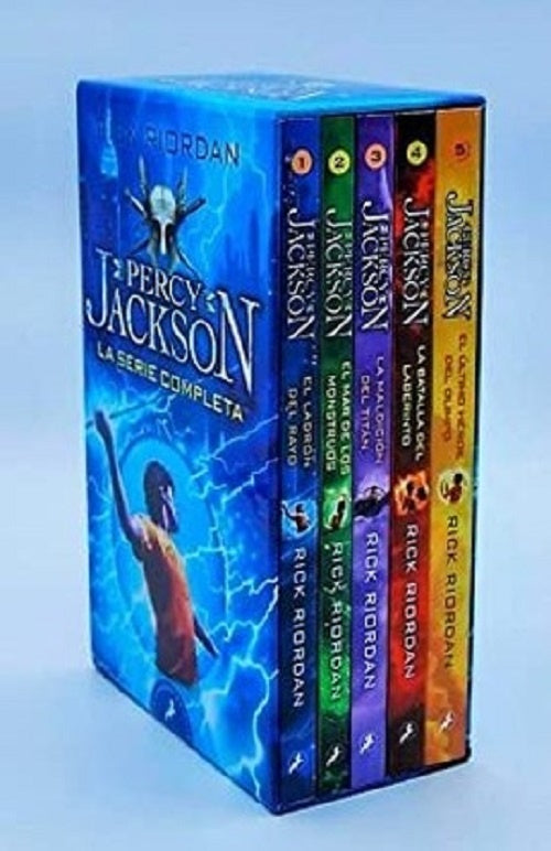 Estuche Percy Jackson: La Serie Completa | Rick Riordan