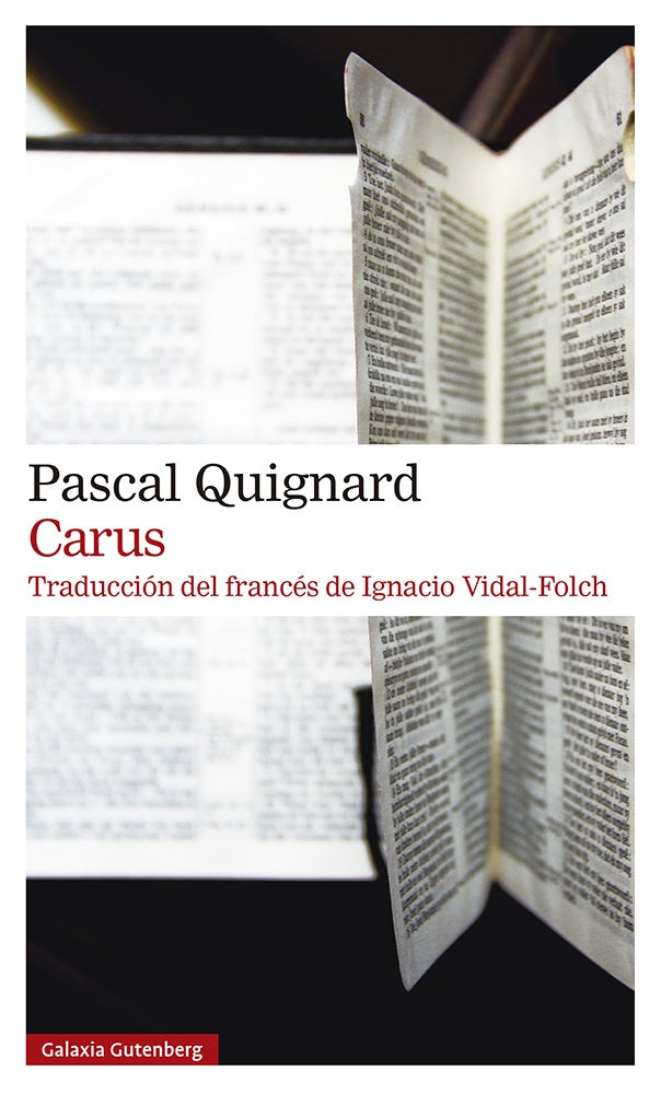 Carus | Pascal Quignard