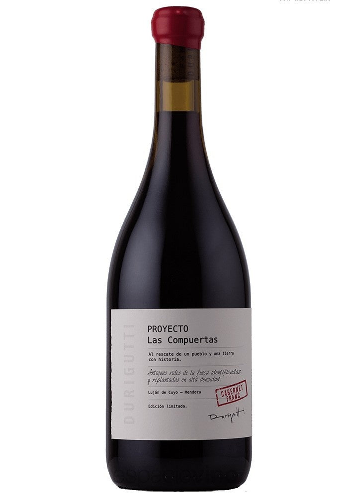 Proyecto Las Compuertas | Durigutti | Vino Tinto | Las Compuertas Mendoza  | Cabernet Franc