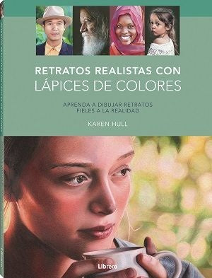 Retratos realistas con lapices de colores