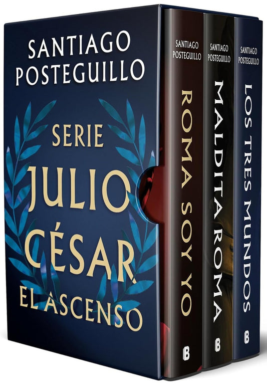 Trilogía del Ascenso (Edicion Estuche: Roma soy yo, Maldita Roma, Los Tres Mundos) | Santiago Posteguillo