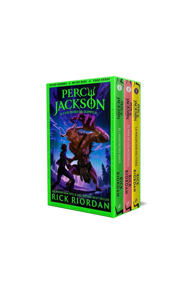 Estuche Percy Jackson 1-2-3 | Rick Riordan