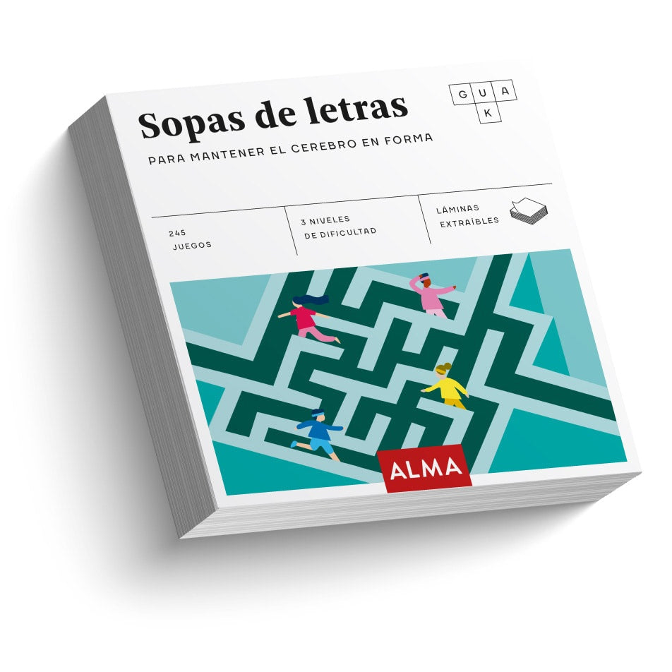 Sopas de letras para mantener el cerebro en forma | AA. VV.