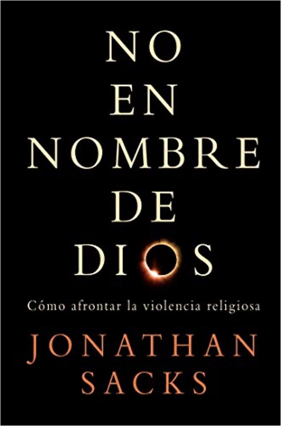 No en nombre de Dios | Jonathan Sacks