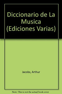Diccionario de Música | Arthur Jacobs