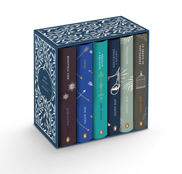 Jane Austen Box: Mansfield Park; Emma; Orgullo y Prejuicio; Sentido y Sensibilidad; Persuasión; | Jane Austen