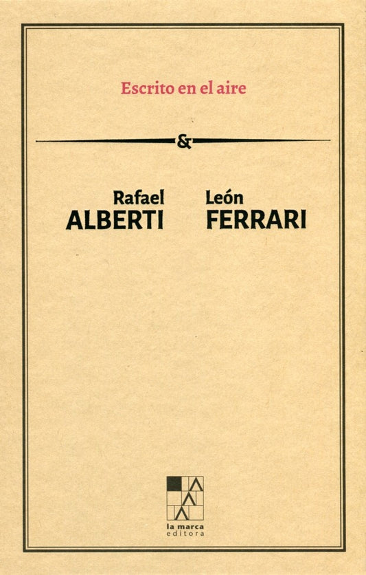 Escrito en el Aire | Rafael Alberti